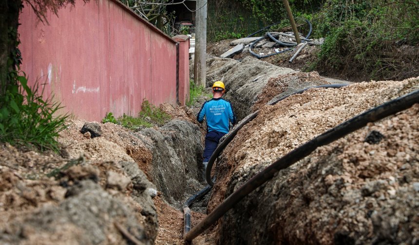 Sapanca Kuruçeşme’nin Altyapısı Yaza Hazırlanıyor