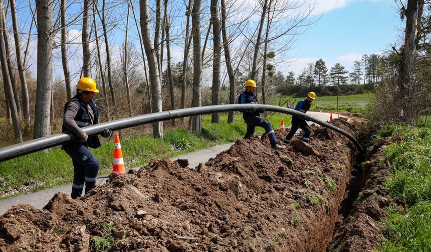 Taraklı'ya 5 Kilometrelik Su Hattı