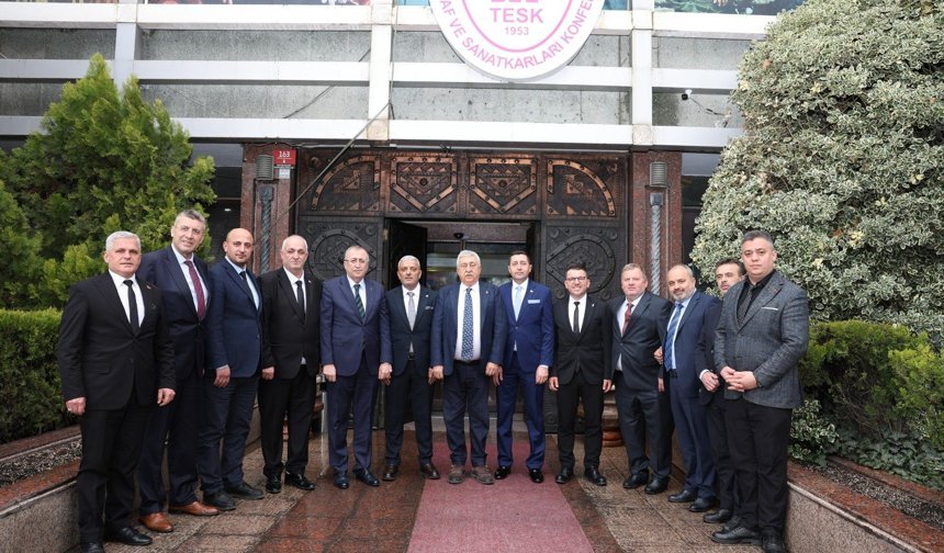 Sakaryalı Oda Başkanlarından Ankara Zirvesi