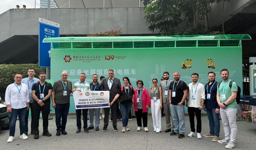 Sakarya Uluslararası Makine ve Metal Kümesi Temsilcileri Çin'de Temaslarda Bulundu