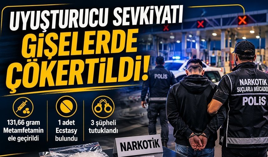 Sakarya Polisi Zehir Tacirlerine Göz Açtırmadı