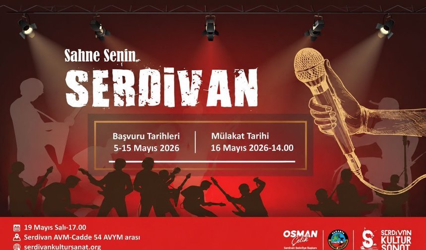 19 Mayıs Coşkusuyla 'Sahne Senin Serdivan!'