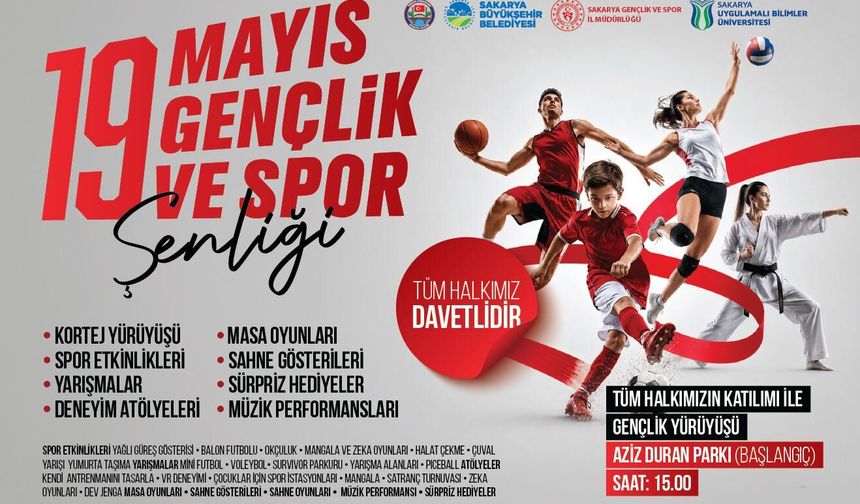 Büyükşehir, 19 Mayıs Coşkusunu Aziz Duran Parkı’nda ‘Gençlik ve Spor Şenliği’ İle Yaşatacak
