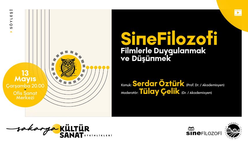 Mayıs Kültür Sanat Takviminde “Sinefilozofi” Buluşması