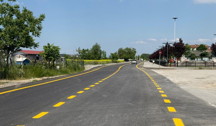 Arifiye Siteler Caddesi Yeni Yüzüne Kavuştu