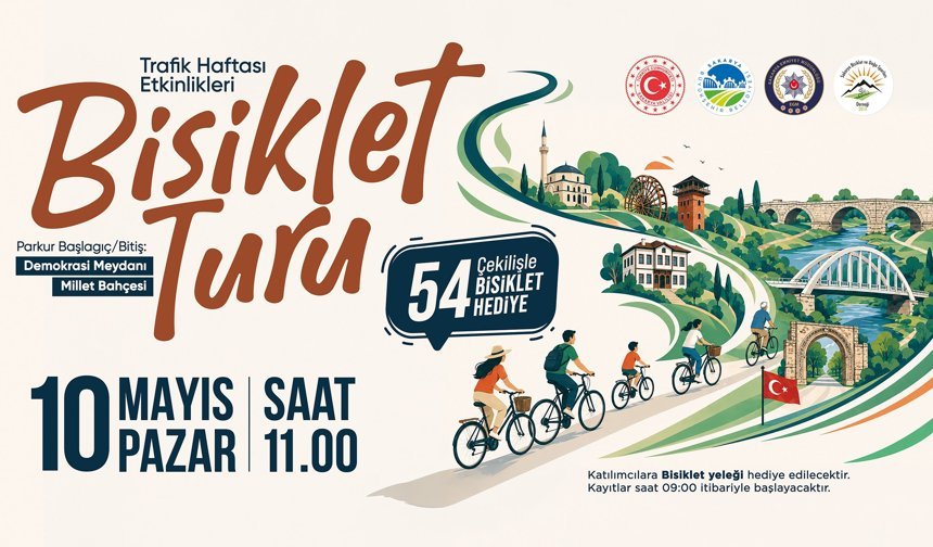 Trafik Haftası’nda Pedallar Güvenli Ulaşım İçin Dönecek