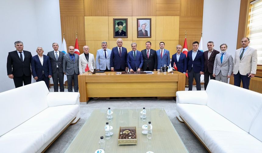 Başkan Alemdar, Yeni SESOB Yönetimini Ağırladı