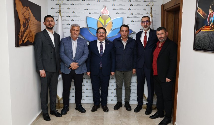 SATSO 19. Meslek Komitesi'nden İl Milli Eğitim Müdürü Bakırtaş'a Ziyaret