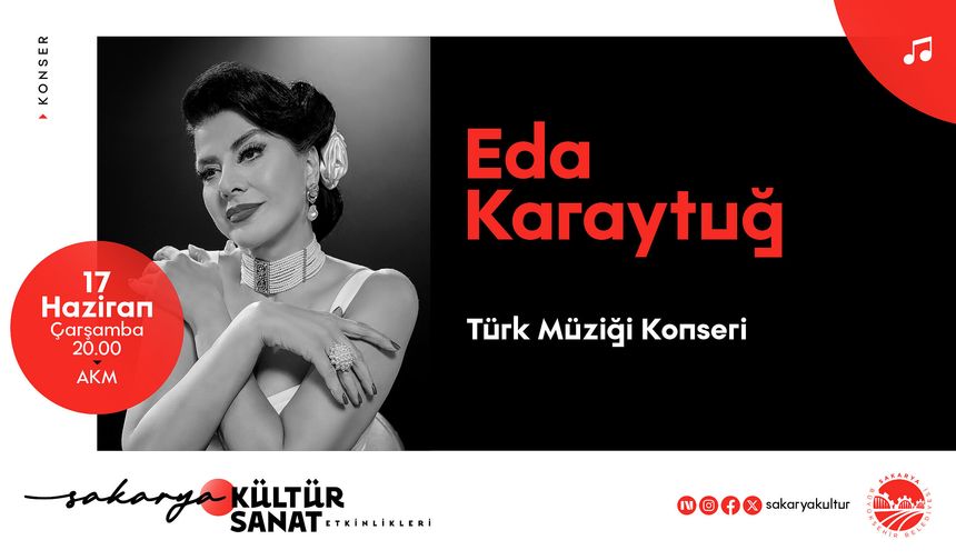 AKM’de Eda Karaytuğ ile Türk Müziği Rüzgârı Esecek