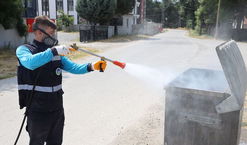 Büyükşehir’den 23 Kişilik Özel Timle Haşereyle Mücadele Seferberliği