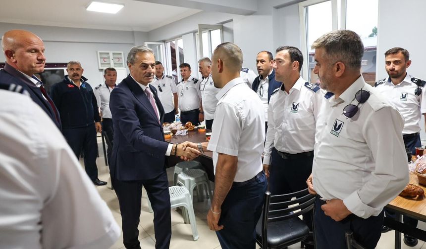 Başkan Alemdar Gün Aydınlanırken Şoförlerle Buluştu