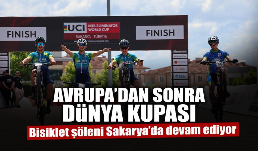 Bisiklet Şöleni Sakarya’da Devam Ediyor