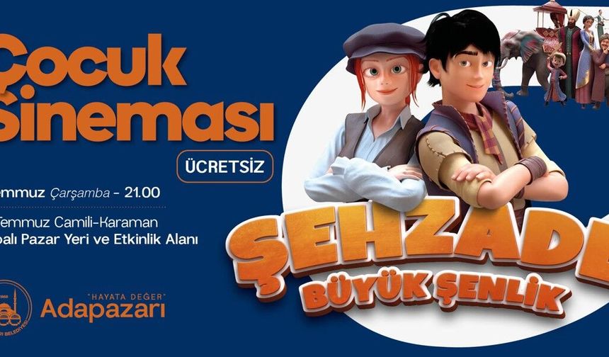Çocuk Sinemaları Başlıyor