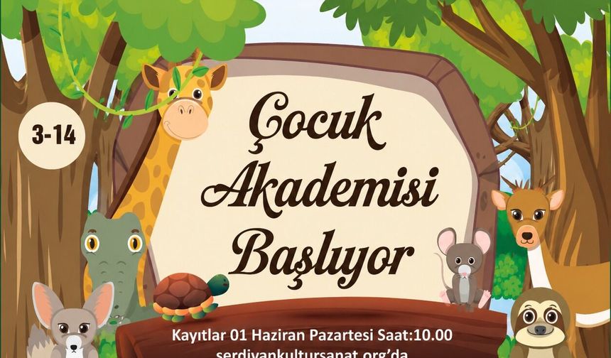 Serdivan Çocuk Akademisi’nde Yeni Dönem Kayıtları Başladı