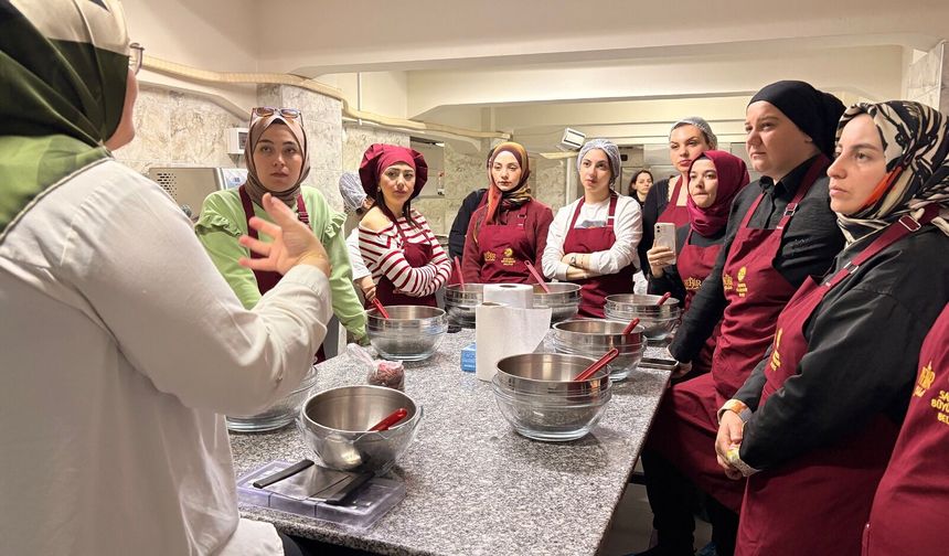 Büyükşehir’in Çikolata ve Kahve Atölyesi’nde İkinci Dönem Tamamlandı