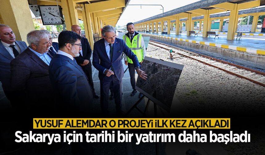 Sakarya İçin Tarihi Bir Yatırım Daha Başladı