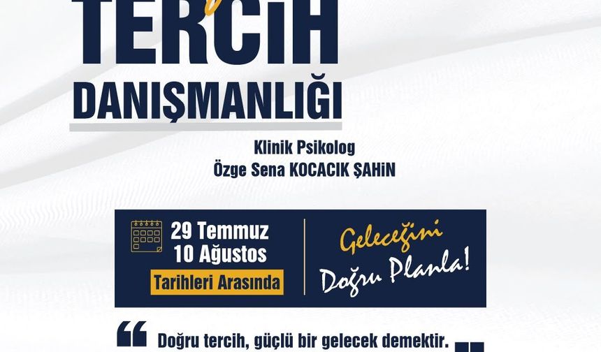 Serdivan Belediyesi'nden Ücretsiz Tercih Danışmanlığı Hizmeti