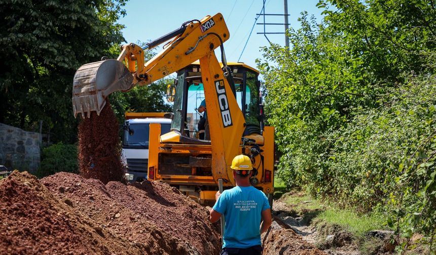 Sapanca’da 5 Mahalleyi Besleyecek 3 Bin 500 Metrelik Proje İçin Son Aşamaya Geçildi