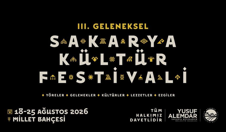 Sakarya’nın Kültür Festivali Başlıyor