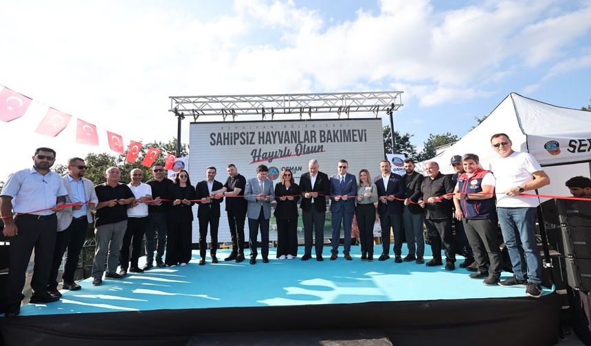 Serdivan’da Sahipsiz Hayvanlar Bakımevi Hizmete Açıldı