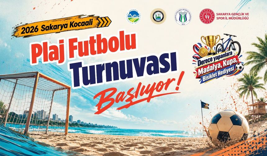 Plaj Futbolu Şampiyonası Başlıyor