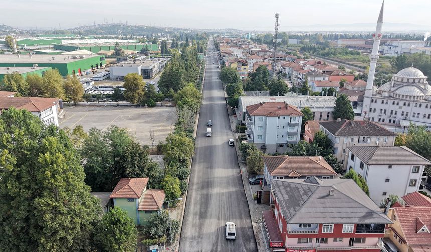 Arifiye’nin En Önemli Ulaşım Aksında Dönüşümün İlk Etabı Tamam