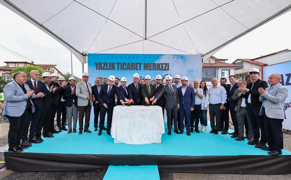 Serdivan’da Yazlık Ticaret Merkezi’nin Temeli Atıldı