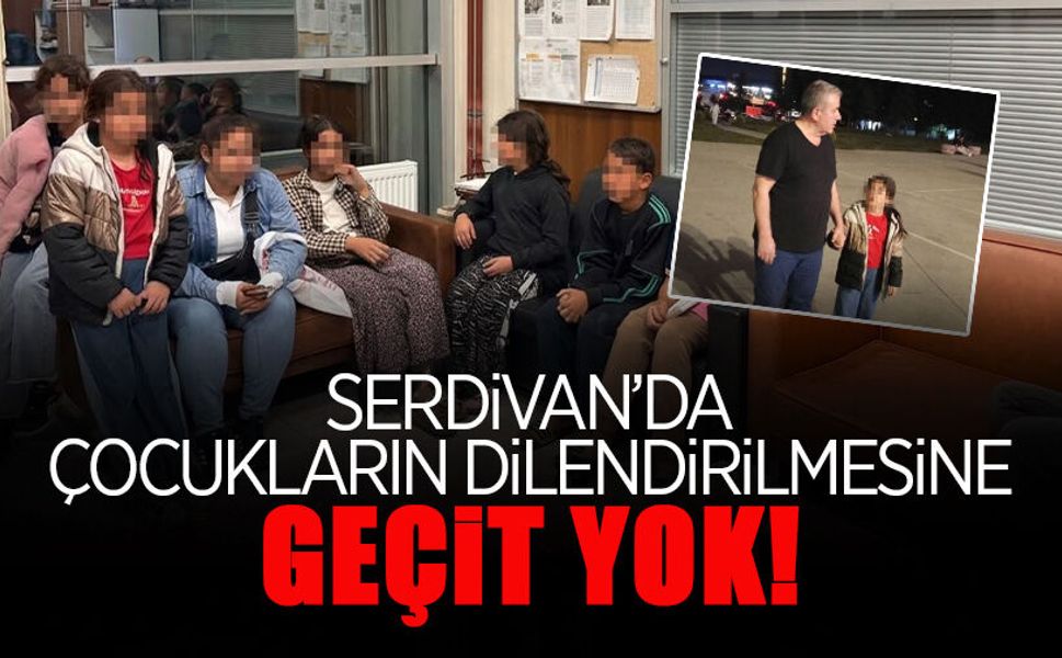Çocukları Dilendirenlere Serdivan’da Geçit Yok!
