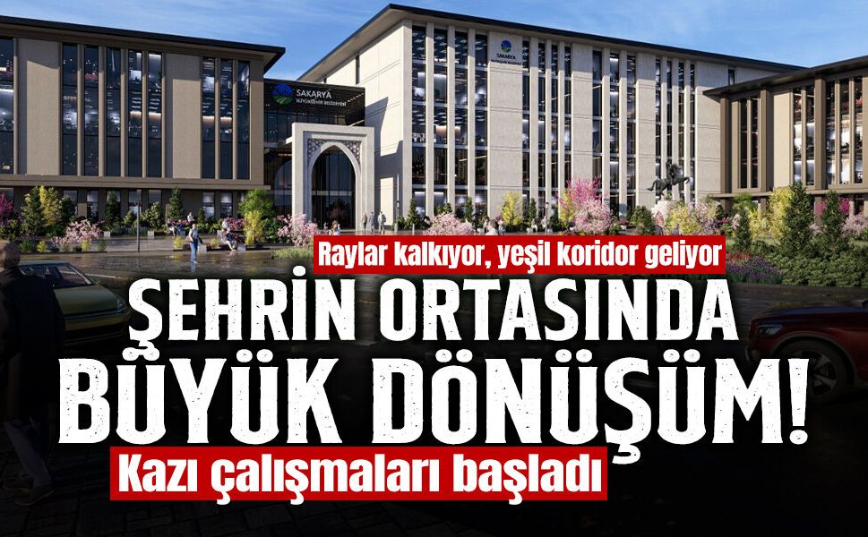 Şehrin Ortasında Büyük Dönüşüm: Raylar Kalkıyor, Yeşil Koridor Geliyor
