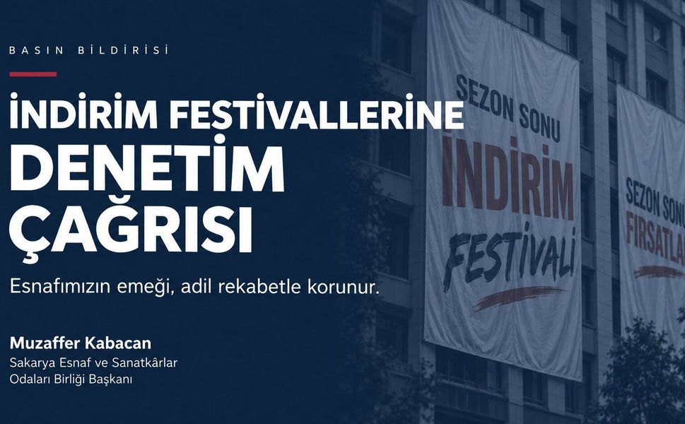 SESOB’dan İndirim Festivallerine Denetim Çağrısı