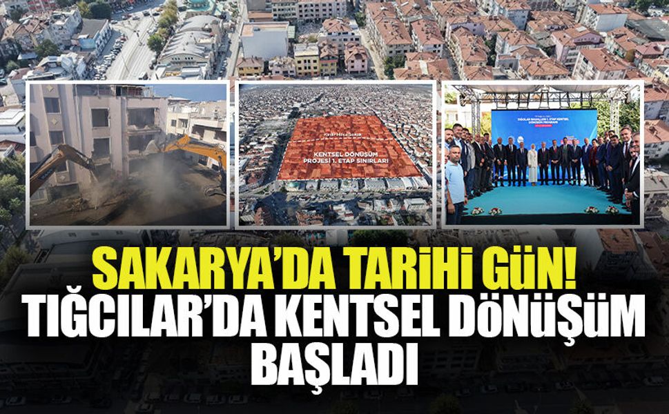 Tığcılar 1. Etap'ta 718 Bağımsız Bölümün Kentsel Dönüşümü Başladı