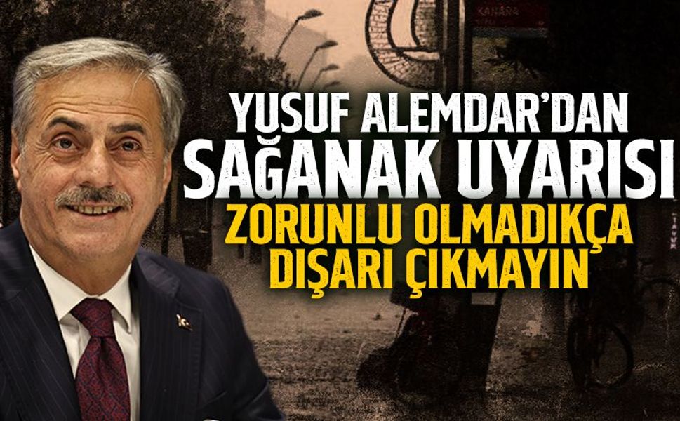 Yusuf Alemdar’dan Sakaryalılara Sağanak Uyarısı