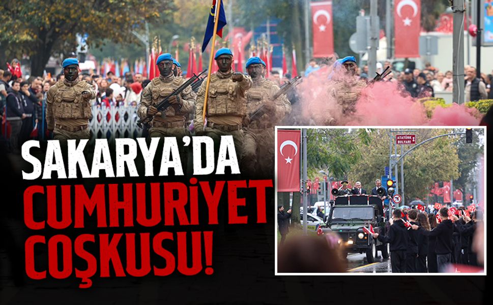 Sakarya’da 29 Ekim Coşkusu Sokaklara Taştı
