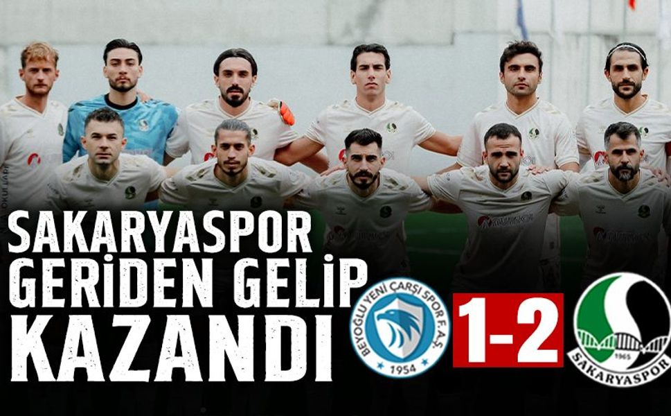 Sakaryaspor Geriden Gelerek Kazandı!