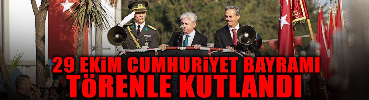 Sakarya'da 29 Ekim Cumhuriyet Bayramı Törenle Kutlandı