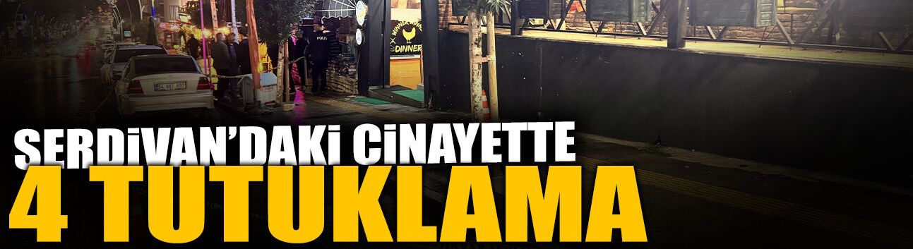 Serdivan’daki Silahlı Kavgada 4 Tutuklama!