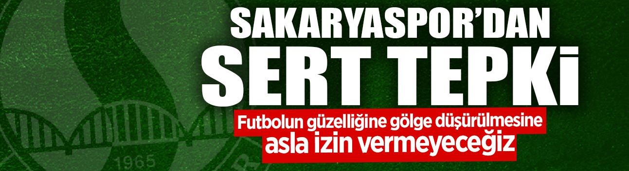 Sakaryaspor’dan Olaylı Maç Sonrası Açıklama