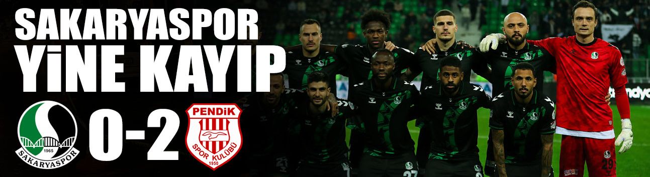 Sakaryaspor Yine Kayıp: 2-0