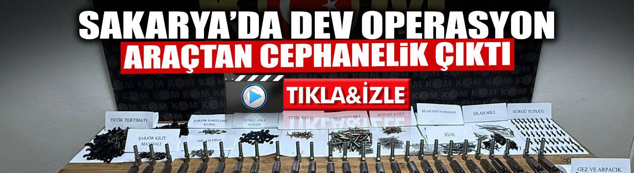 Gizli Bölmelerden Cephanelik Çıktı